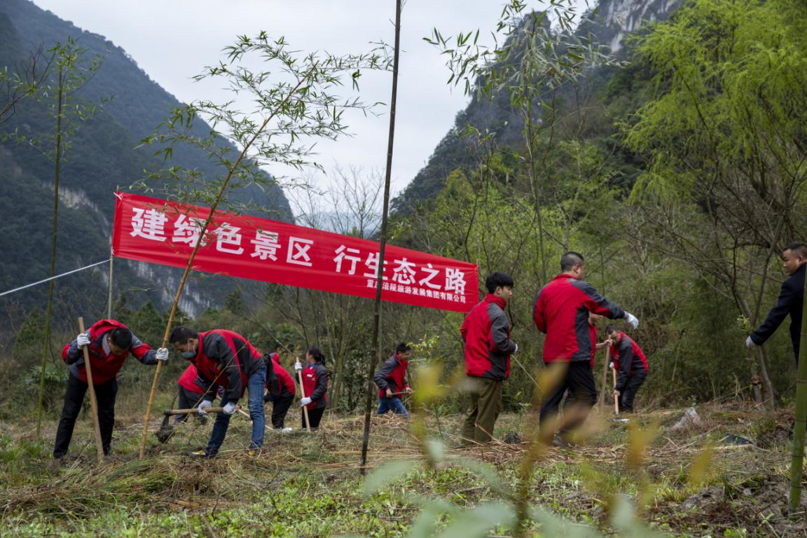 武陵山大裂谷重磅打造“孔雀望月”项目！