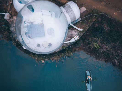 来重庆，住进三合星谷露营泡泡屋民宿