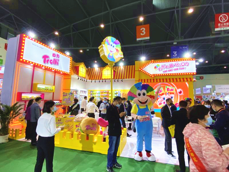 Trolli口力携多款产品登陆2021成都糖酒会