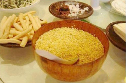 阿鲁科尔沁旗传统方便食品——炒米