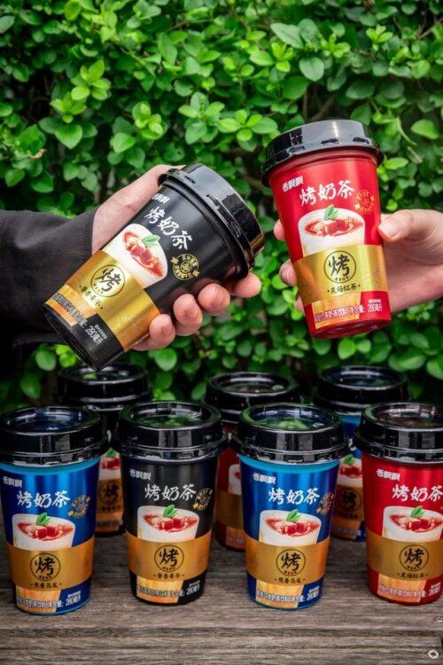快来体验一下吧！香飘飘烤奶茶，纵享丝滑香甜~