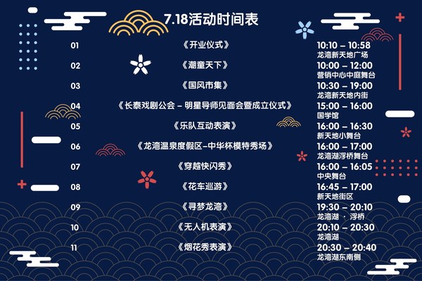 启东龙湾新天地7月18日正式开业