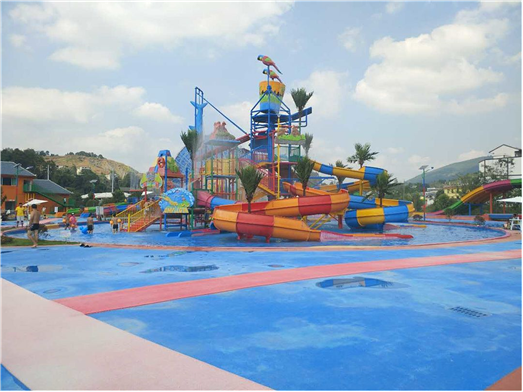 遵义正安水车坝水上乐园，夏季玩水好去处