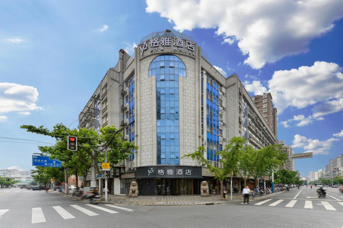 上海市西藏北路地铁站格雅酒店，魔都风采令人叹服