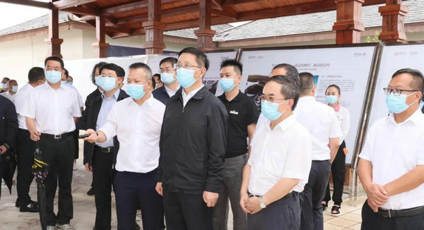 云南省委副书记、省长王予波一行调研勐巴拉旅游度假区!