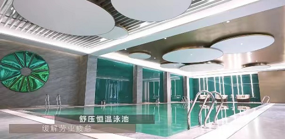 楼盘小区打造恒温泳池，为何选择AQUA爱克泳池水处理设备？