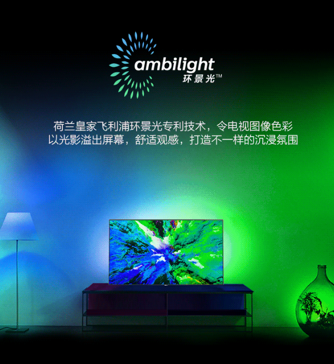 行业快讯丨飞利浦环景光系列电视，赋予电视更多“社交”属性