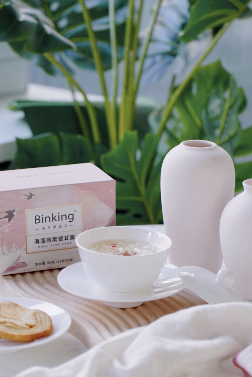 大雪 最暖的一碗Binking燕窝银耳羹，冬日滋补，嫩肤润燥就靠它