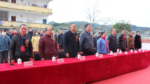 大脑银行苏引华出席松罗中学 “感恩楼”落成交接仪式