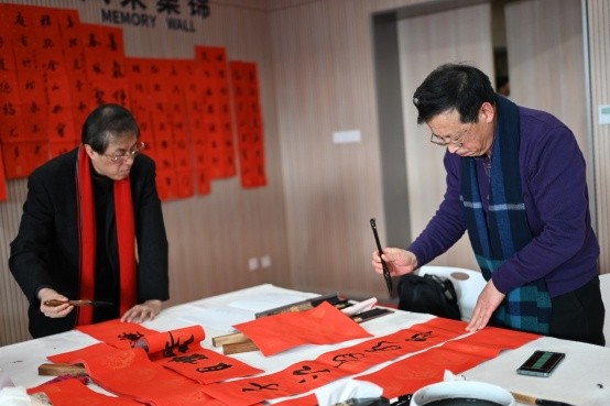 壬寅贺岁，春联万家！《江南百景图》携手上海书法协会“送春联进万家”