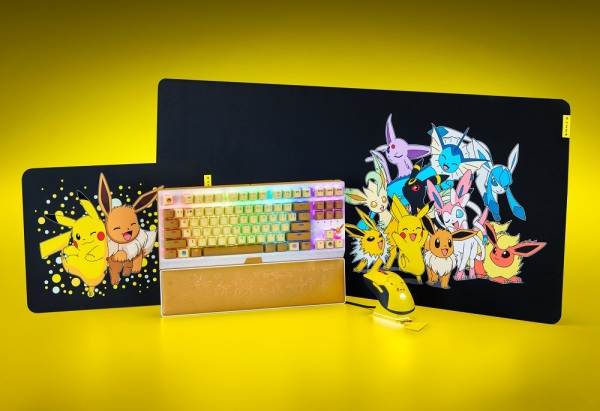 RAZER | Pokemon 皮卡丘&伊布款外设系列萌力来袭