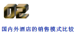 酒店管理丨国内外酒店销售模式的差异分析及对策