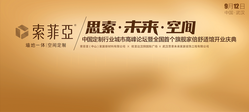湖北首现定制行业“新物种”：索菲亚·墙地一体项目