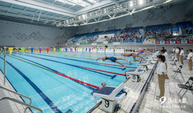 广东省运会游泳比赛即将举行，威浪仕除湿热泵准备就绪！