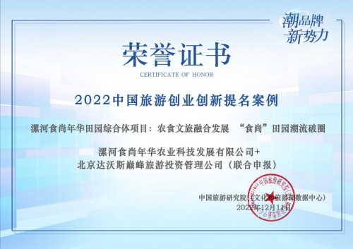 “灯舞连平”乡村振兴示范带入选2022中国旅游业创新案例发布