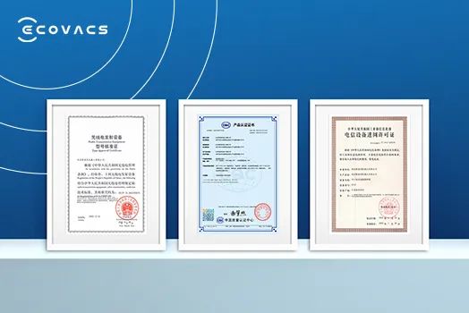 高品质，硬实力！DEEBOT PRO喜提CQC、SRRC等多项产品认证！