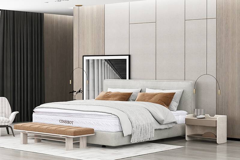 康姿百德床垫，睡得舒适用料环保！