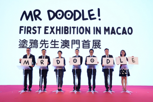 新濠天地举办世界知名当代艺术家《Mr Doodle (涂鸦先生) 澳门首展》