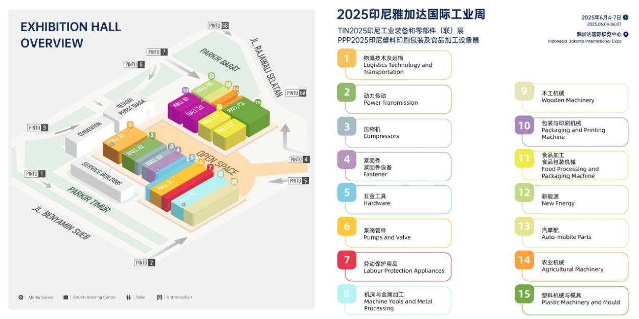 东南亚工业领域旗舰大展，2025印尼雅加达国际工业周定档6月