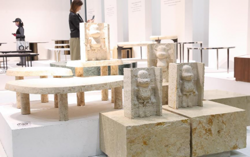 A2STONE原石原筑闪耀2025广州家博会，演绎天然石材家居魅力